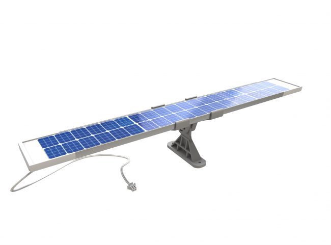 AUTOMATE_Solar Panel Charger_White